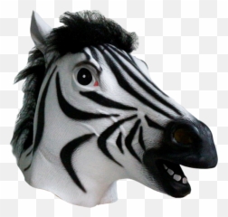 Zebra Mask - Zebra Masker Png,Horse Mask Png