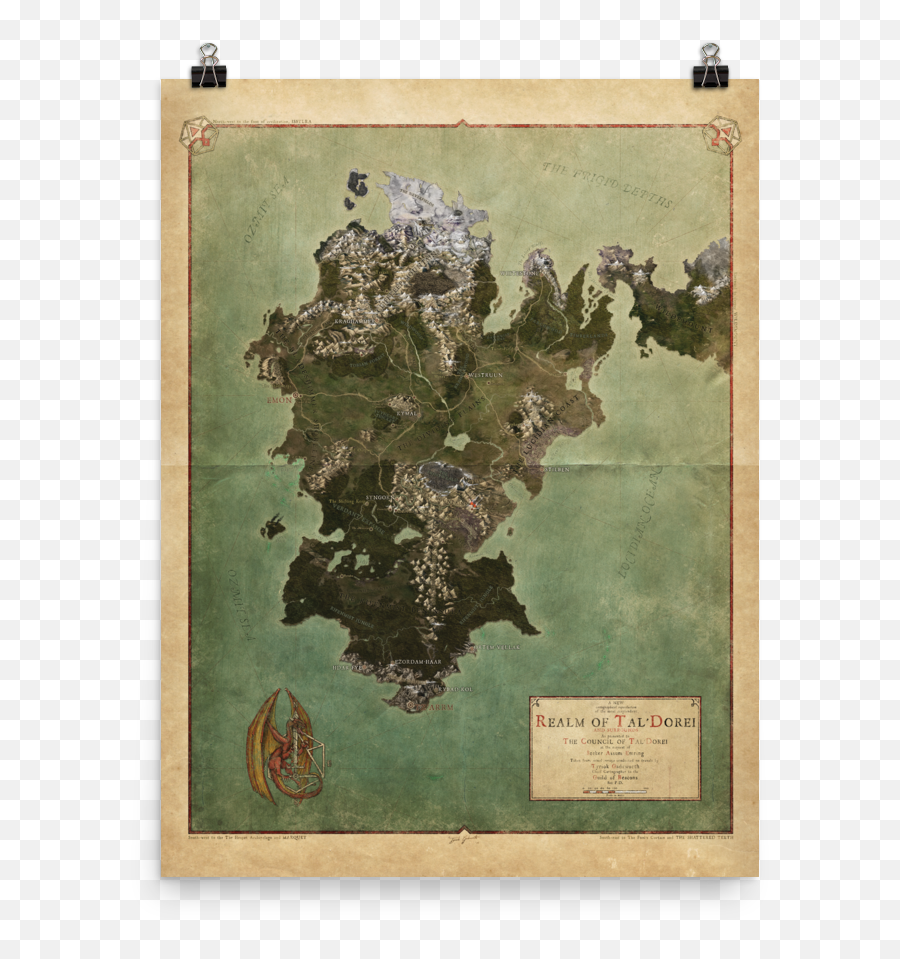 Download Realm Of Taldorei Rolled - Portable Network Graphics Png,Critical Role Icon