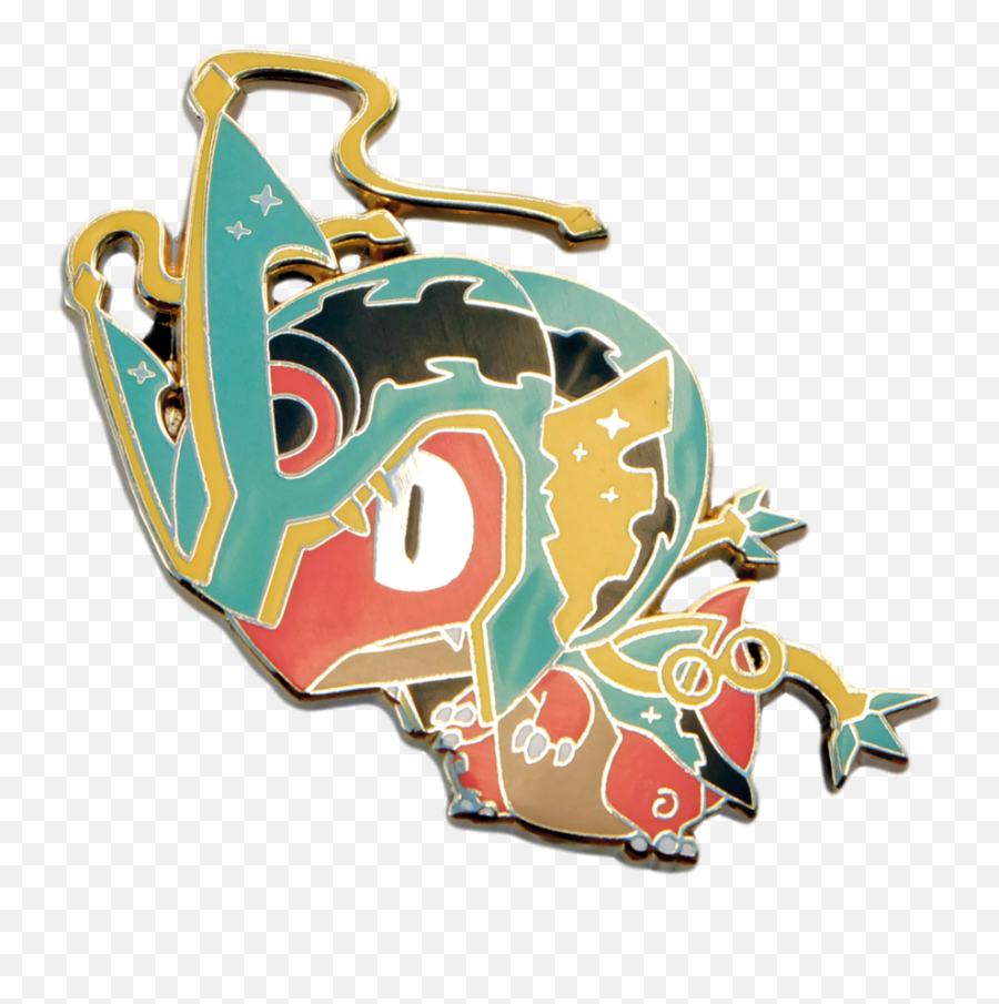 Grumpii Poke Hard Enamel Pin Png Mega Rayquaza Icon