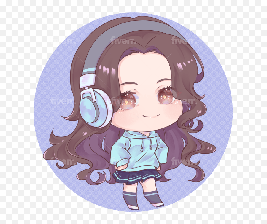 Draw cute chibi anime avatar to your profile picture twitch youtube discord  by Lychnis  Fiverr