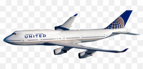 Transparent United Airplane Png - Airlines Plane Boeing