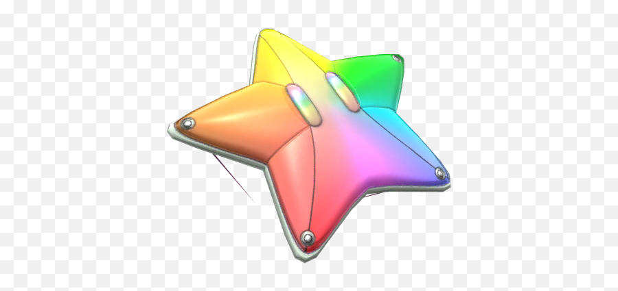 Rainbow Starchute - Super Mario Wiki The Mario Encyclopedia Mario Kart Tour Star Glider Png,Lava Iris Icon White