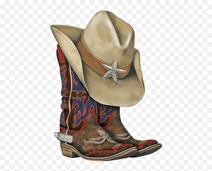 Cowboy Hat And Boots Png Image - Cowboy Hat Boots,Boots Png