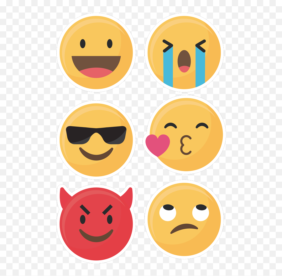Emoji Set Iphone Business Sticker - Happy Png,Emoji Icon For Iphone