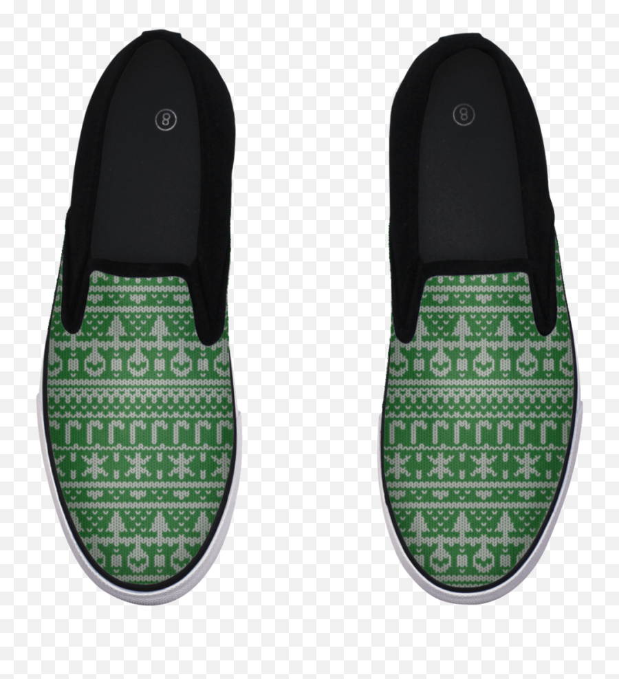 Christmas Pattern Slip - On Shoe Shoe Png,Christmas Pattern Png