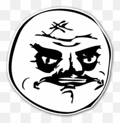 Memes Angry Face - Gusta png