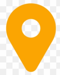 Orange Pin 5 Icon - Free orange icons Yellow Location Logo Png
