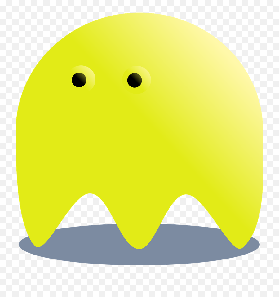 Yellow Ghost Pacman Horror Png Picpng - El Fantasma Amarillo De Pacman,Pac Man Icon