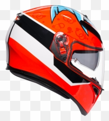 Full - Face Helmet Agv K3 Sv Attack Mototourcompl Online Store Agv K3 Sv Attack Helmet Png,Agv K3 Rossi Icon Helmet