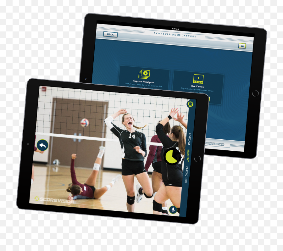 Volleyball Scoring Software U0026 Fan App Scorevision - Ankle Brace Volleyball Png,Lion Icon Mssu