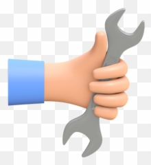 Wrench Icon - Download in Line Style Cone png