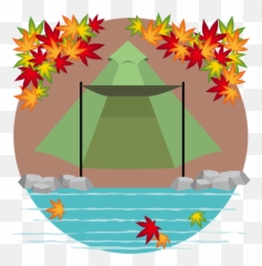 Free Photo Camp Icon Camping Tent Autumn Season - Max Pixel Marine Architecture png
