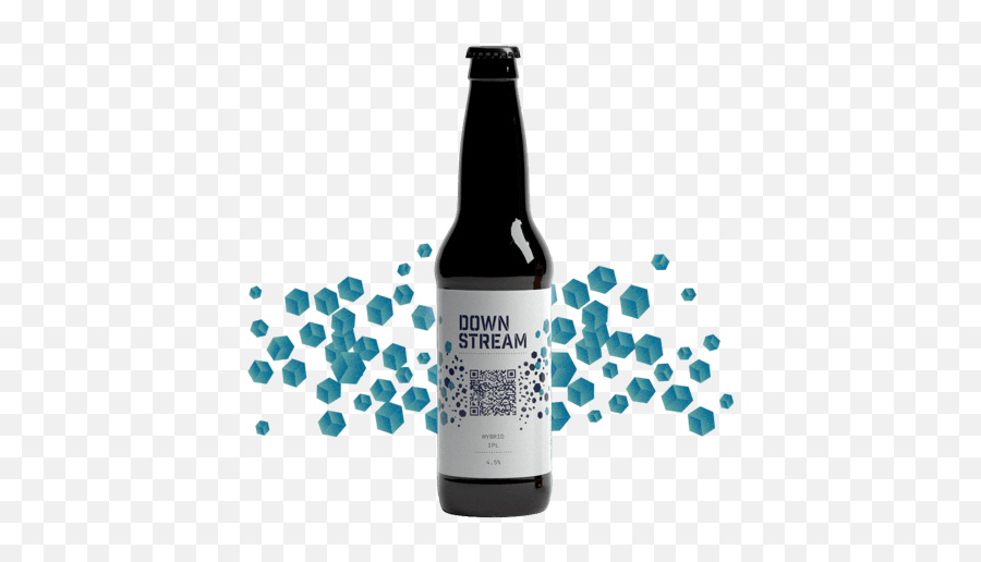 About Down Stream Beer - Glass Bottle Png,Beer Bottle Transparent Background