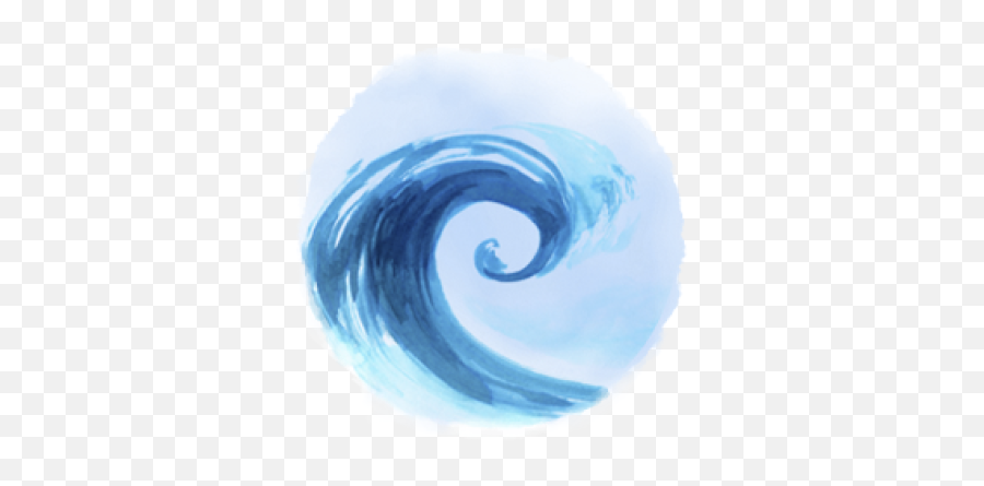 Navigating The Waves Together - Abstract Sea Wave Png,Watercolor Pinterest Icon