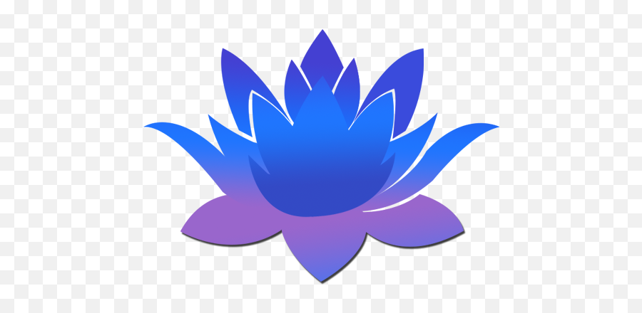 Blue Lotus - Lotus Flower Vector Png,Lotus Icon Png