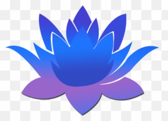 Blue Lotus - Flower Vector png