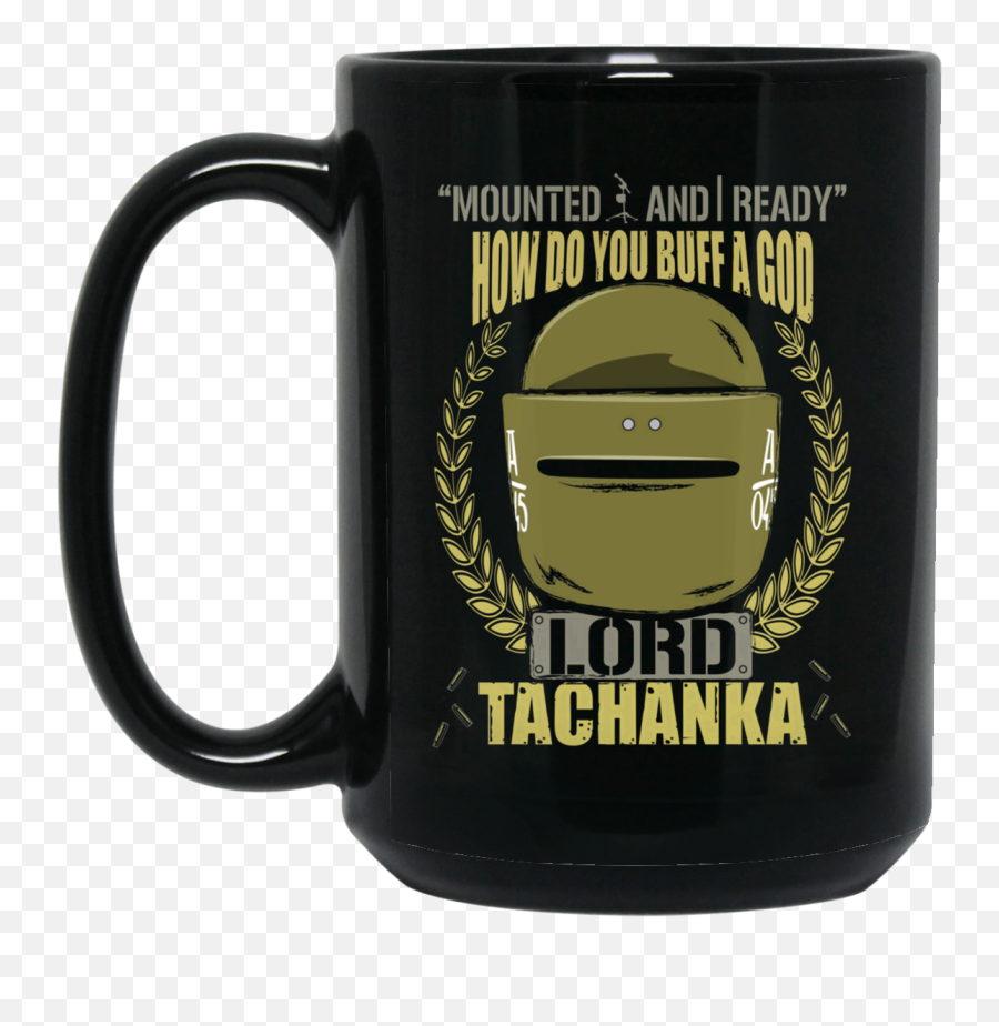Lord Tachanka 15 Oz Black Mug - Them Crooked Vultures Album Cover Png,Tachanka Png