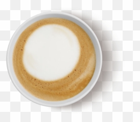 Cappuccino Png - Coffee Cup Png Top Shot,Cappuccino Png