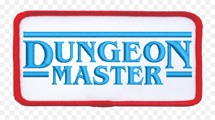 Dungeon Master Red Border - Ironon Patch Parallel Png,Red Border Png