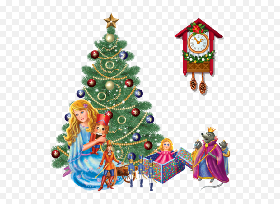 Touching Hearts Christmas Tree - Png Tube Christmas Tree Hd Art,Xmas Tree Png