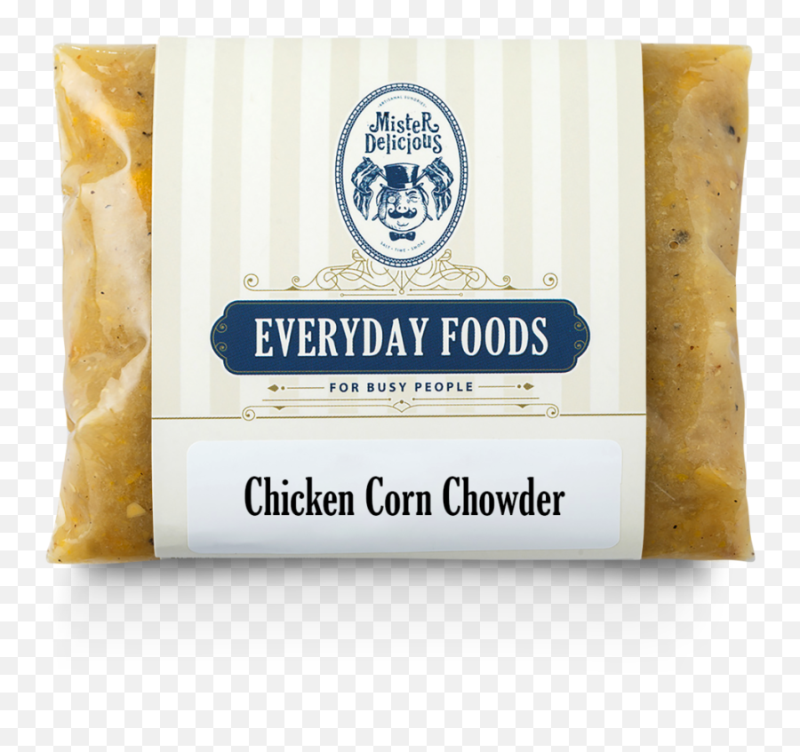 Chicken Corn Chowder 350g U2013 Mister Delicious - Everyday Foods Bacon Adobo Png,Chowder Png