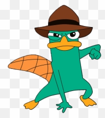 Download Imagenes En Png Jpg Black And - Perry The Platypus,Platypus Png