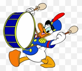 Donald Duck Band Png U0026 Free Bandpng Transparent - Donald Duck Band Clipart,Donald Duck Transparent