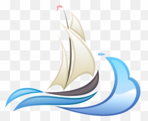 Clipart Wave Sailboat Transparent - Clip Art Png,Sailboat Logo