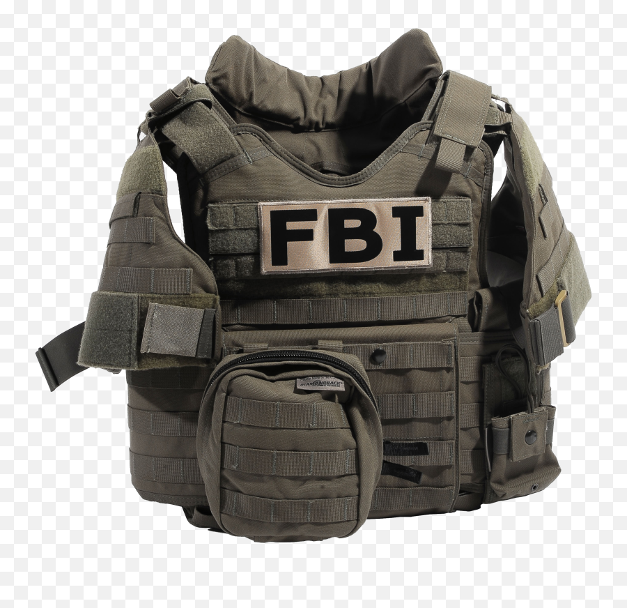 Bulletproof Vest Png - Fbi Bullet Proof Vest,Vest Png