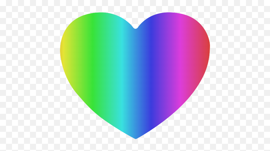 Heart In A Line Transparent Clipart - Heart Png,Rainbow Line Png