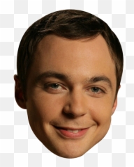 Sheldon Cooper Png Image - Sheldon Big Bang Theory Face,Face Png