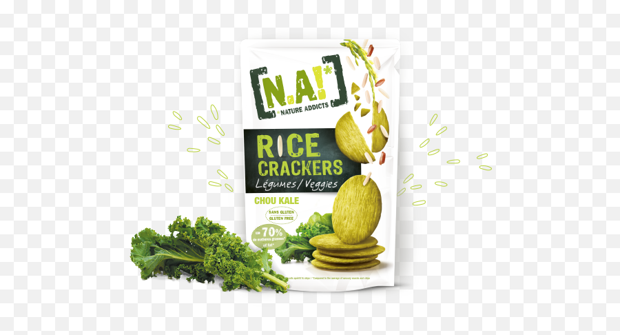 Kale - Nature Addicts Rice Crackers Png,Kale Png