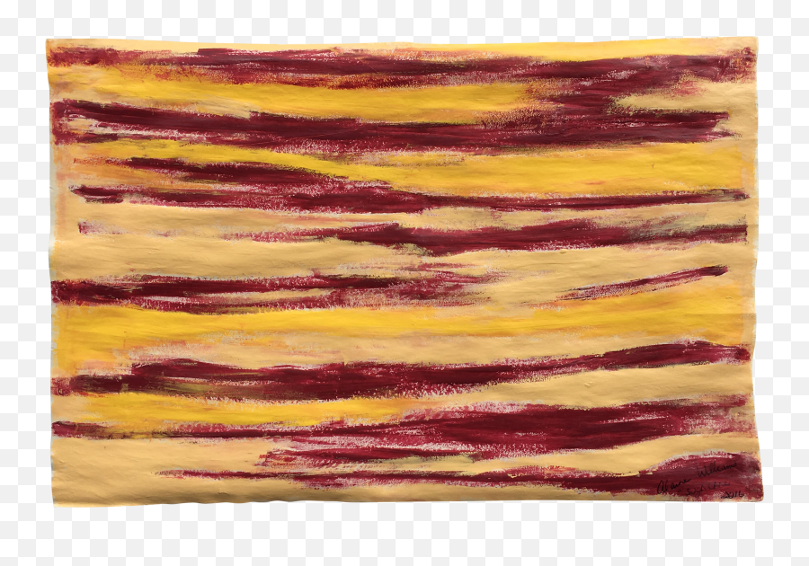 Suga Lane Abstract Red Yellow Streak - Painting Png,Paint Streak Png