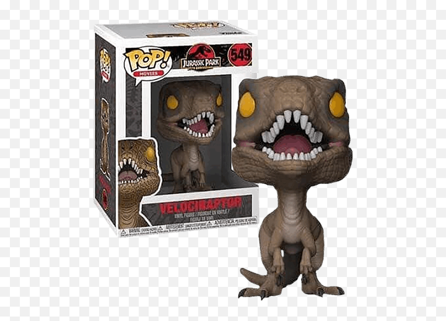 Jurassic Park - Velociraptor Pop Vinyl Figure Funko Pop Velociraptor Png,Velociraptor Png