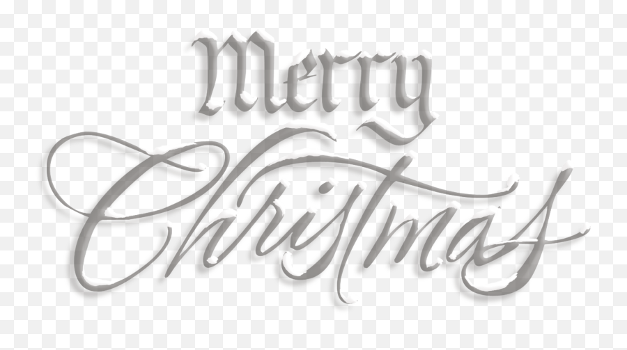 Merry Christmas Png Transparent Images - Merry Christmas Words Transparent Background,Christmas Logo Png