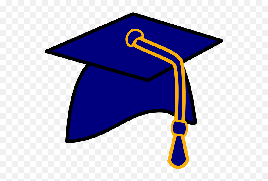 Free Graduation Cap Clipart Transparent Download Clip - Royal Blue Graduation Cap Png,Graduation Cap Transparent