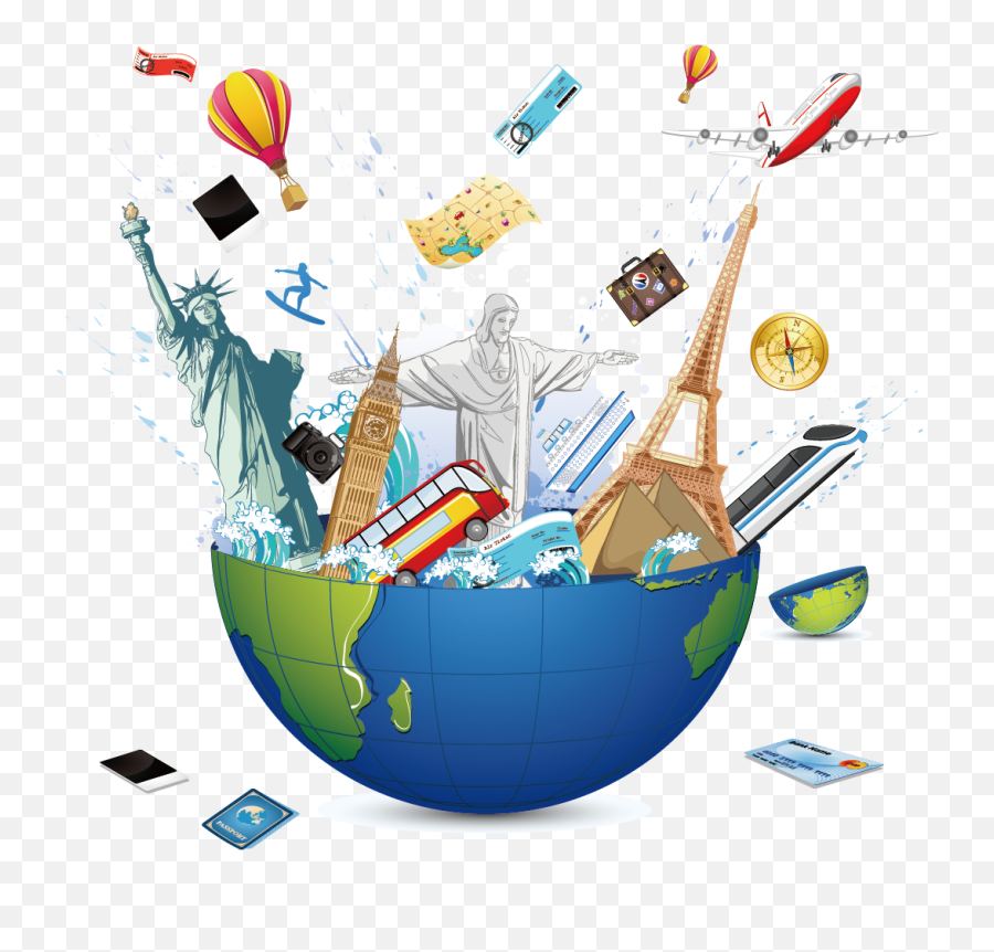 Euclidean Vector Royalty - Travel And Tourism Png,Travel Clipart Png