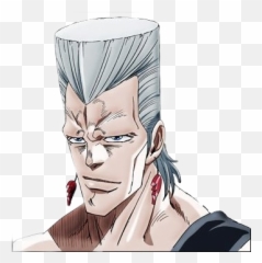 Jjba Polnareff - Polnareff Jojo Hair Png,Polnareff Png