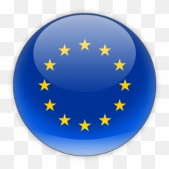 Round Icon Illustration Of Flag European Union - American Flag png