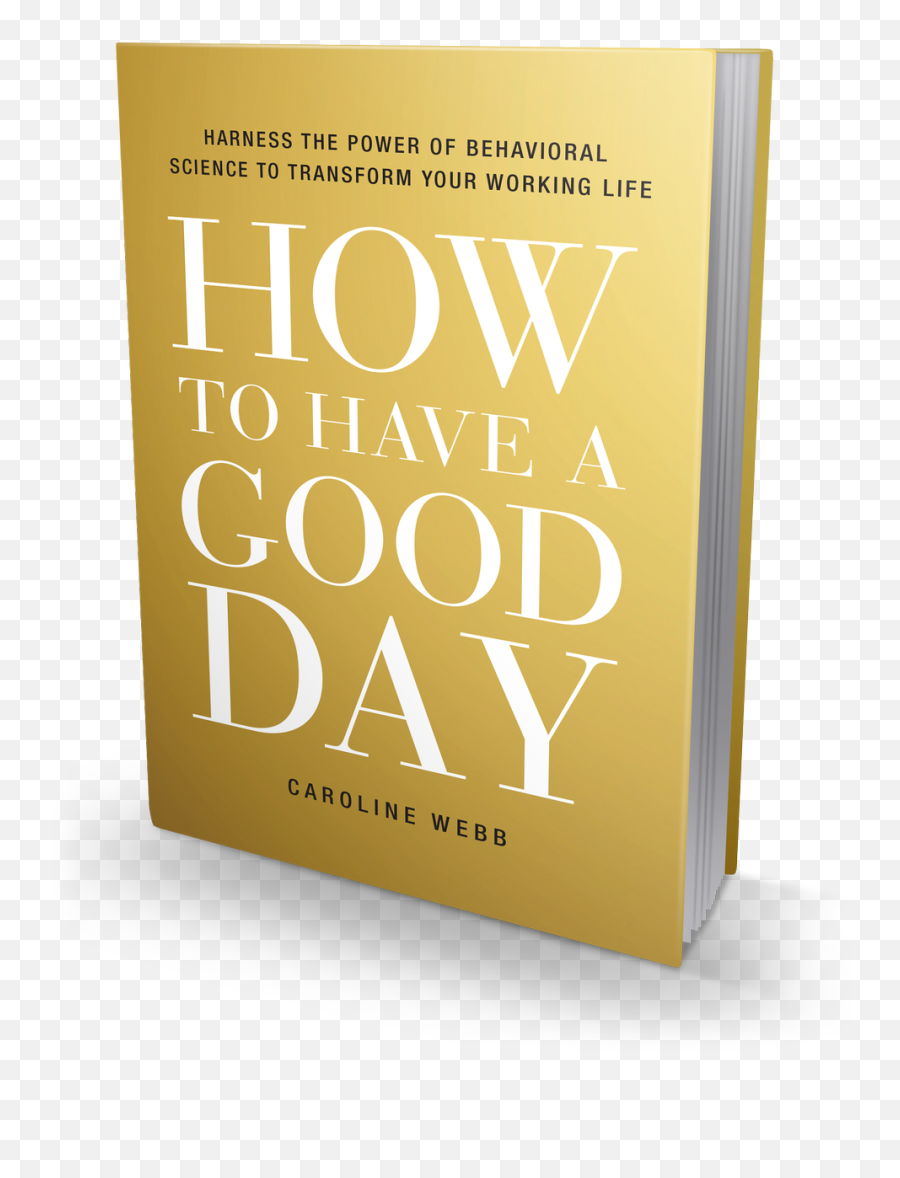 Download Hd Caroline Webb - Book Cover Png,Have A Great Day Png