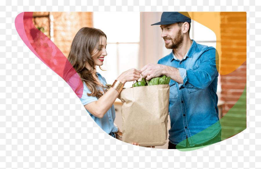 Groceries Vertical - Delivery Png,Groceries Png