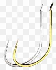 Titans New And Improved Fishing Hooks Barbless - Clip Art png