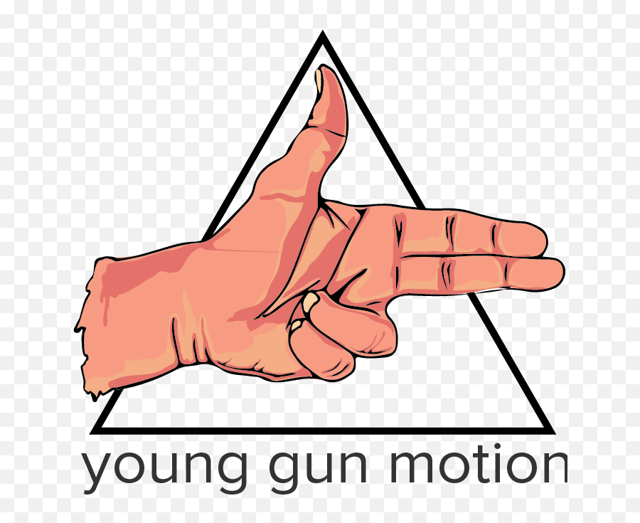Young Gun Motion Design Png Finger