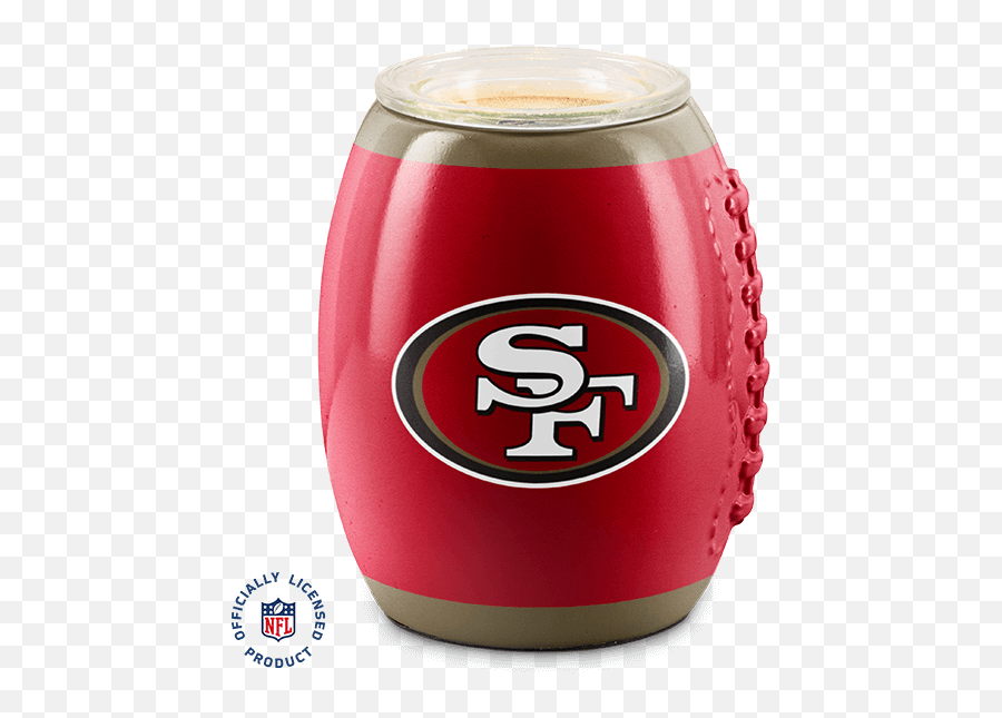 The San Francisco 49ers Nfl Scentsy Warmer - Football The Scentsy Nfl Warmers Steelers Png,Scentsy Logo Png