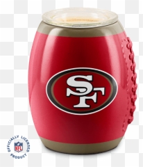 The San Francisco 49ers Nfl Scentsy Warmer - Football The Scentsy Nfl Warmers Steelers Png,Scentsy Logo Png