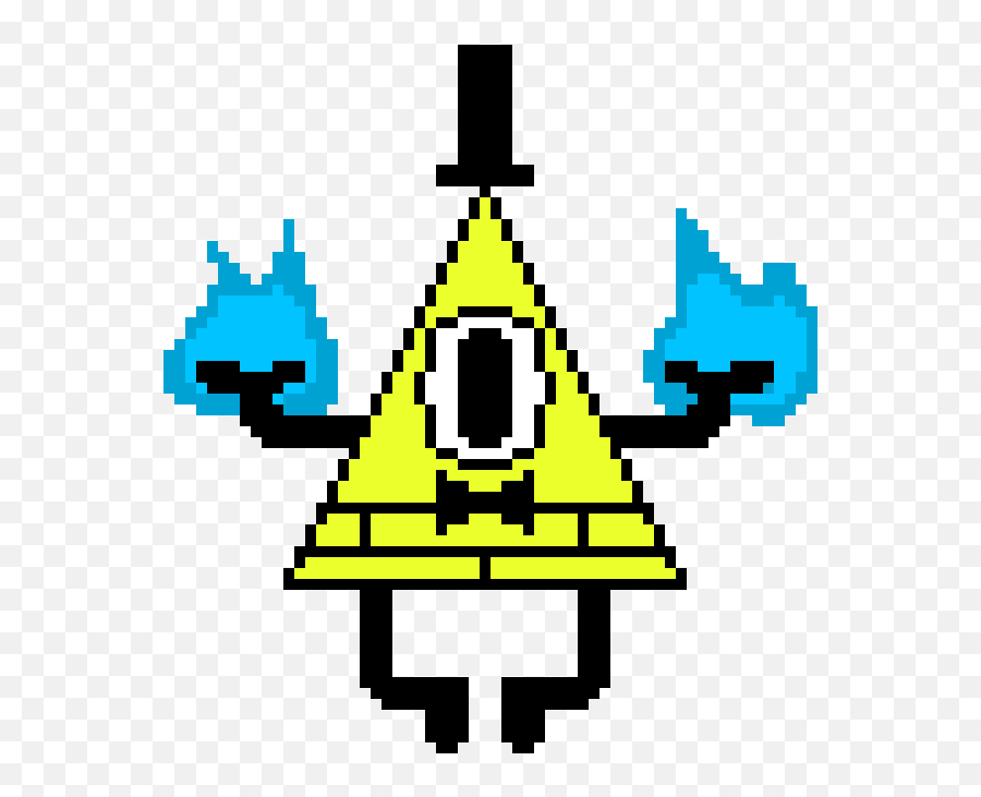 Bill Cipher Pixel Art Maker - Will Cipher Pixel Art Png,Bill Cipher Transparent