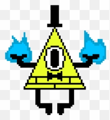 Bill Cipher Pixel Art Maker - Will png