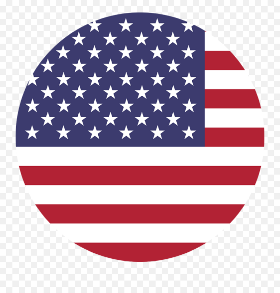 The United States Flag Round Png - Us Flag Icon Transparent,America Flag Png