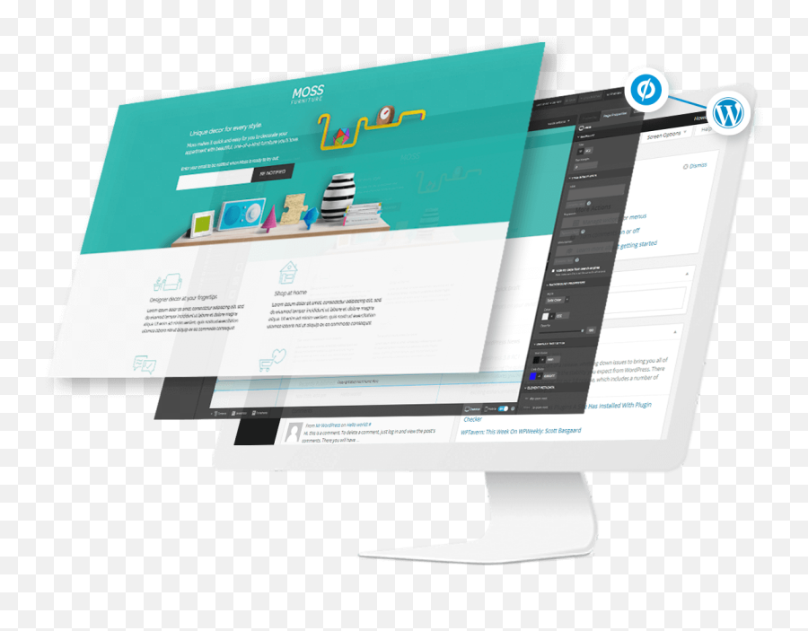 Wordpress Landing Page Builder - Website Landing Page Png,Wordpress Png