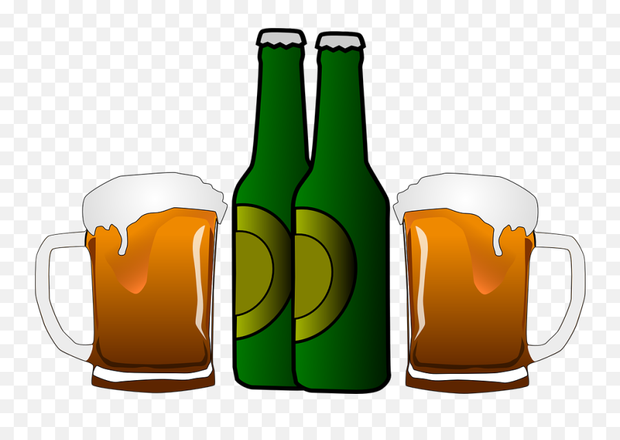 Beer Bottles Drinks - Free Vector Graphic On Pixabay Alcohol Clip Art Png,Drunk Png